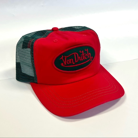 Accessories | Red Von Dutch Hat | Poshmark